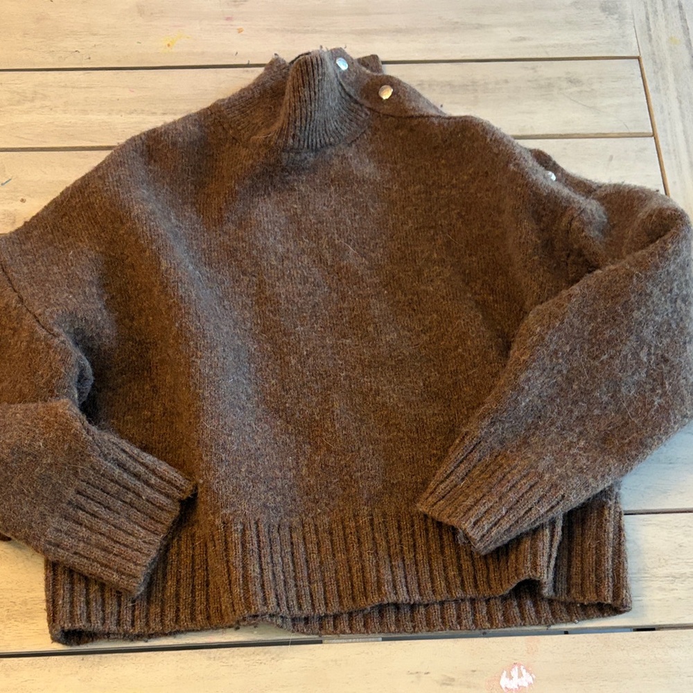 Cozy Brown Women's Sweater